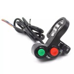 Handlebar switch for motorcycle - horn, lights and blinker, model II
